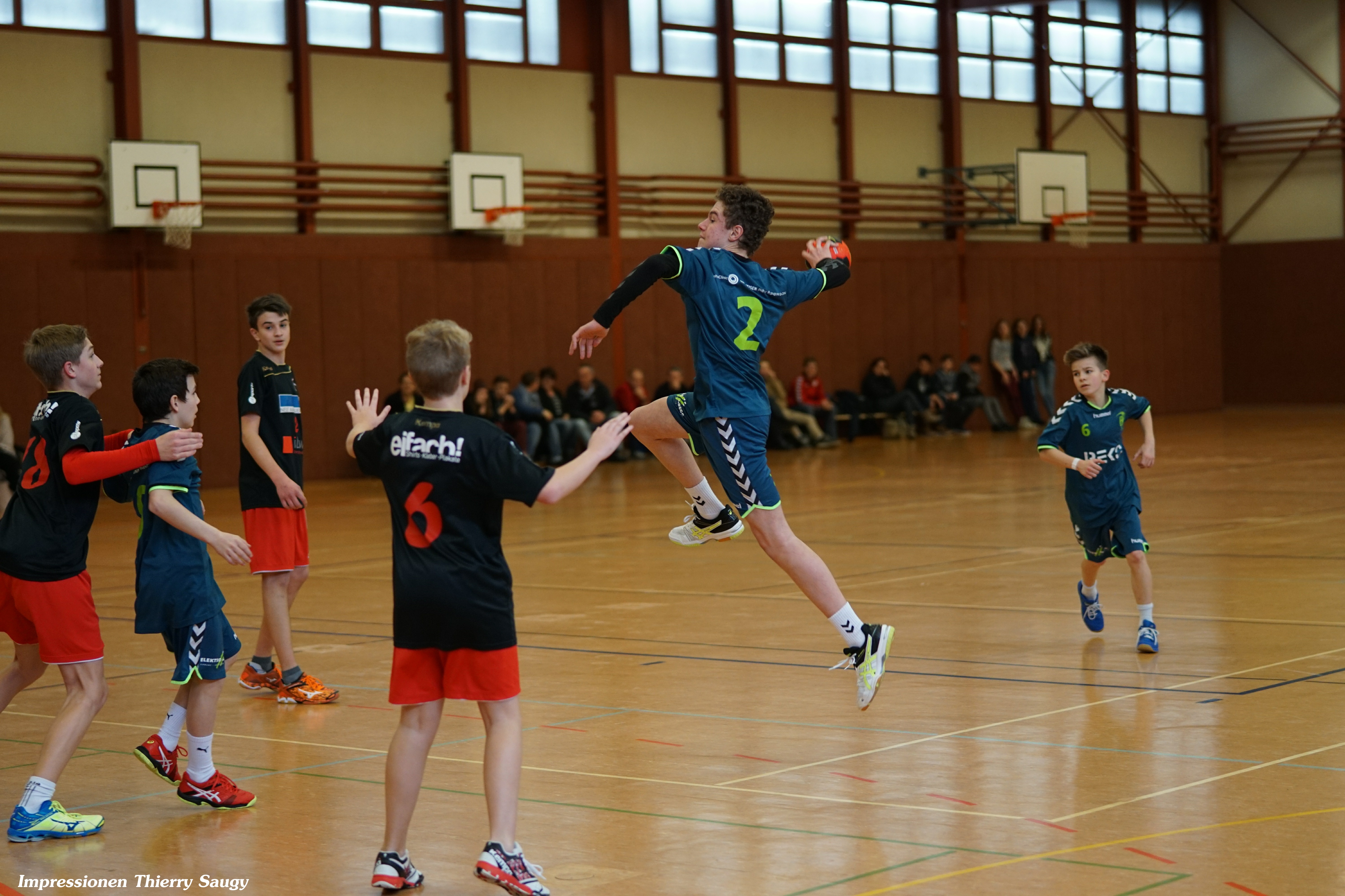 Handball Zurzibiet U15Junioren Impressionen vom Match gegen Wohlen