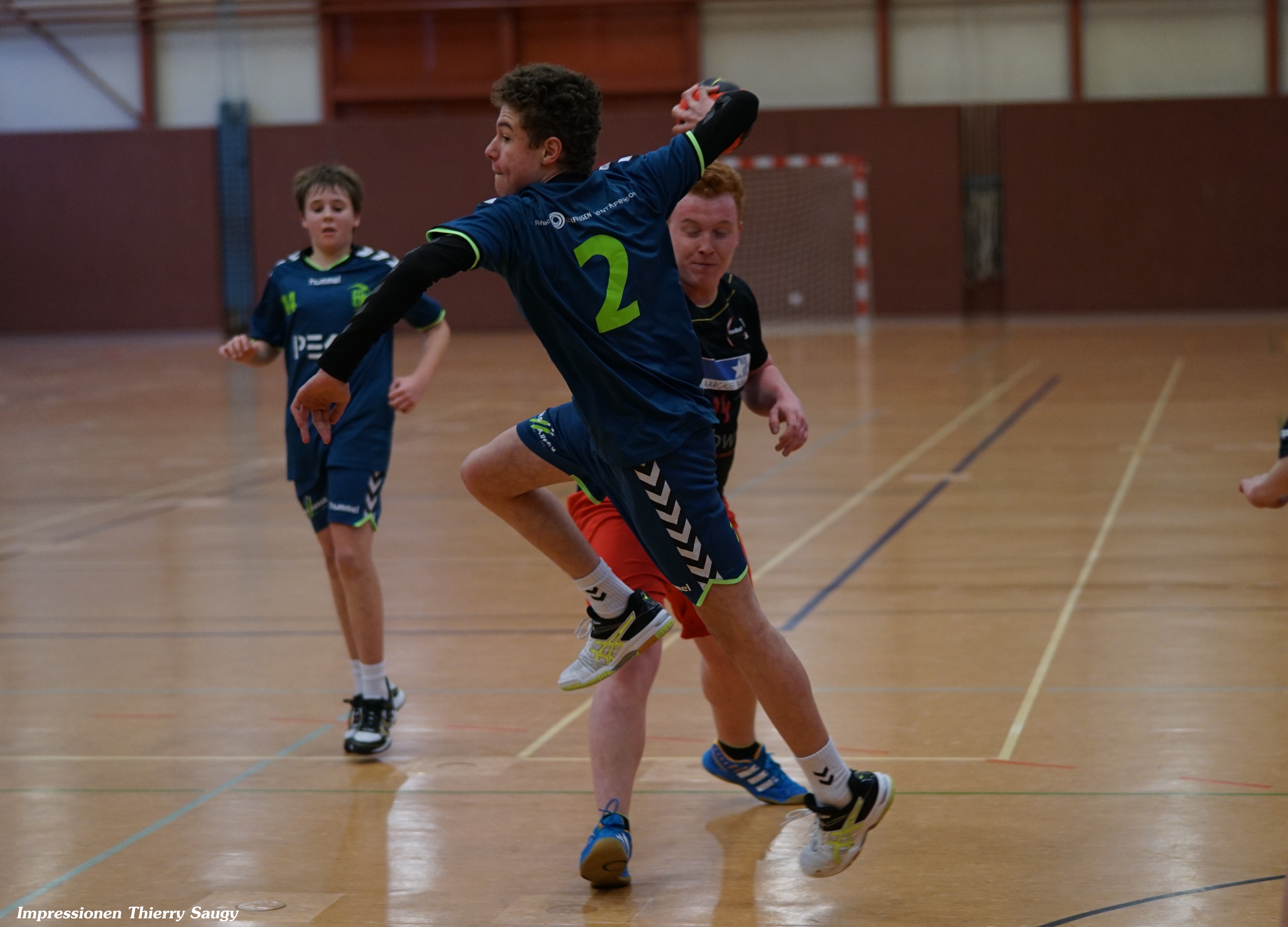Handball Zurzibiet U15Junioren Impressionen vom Match gegen Wohlen