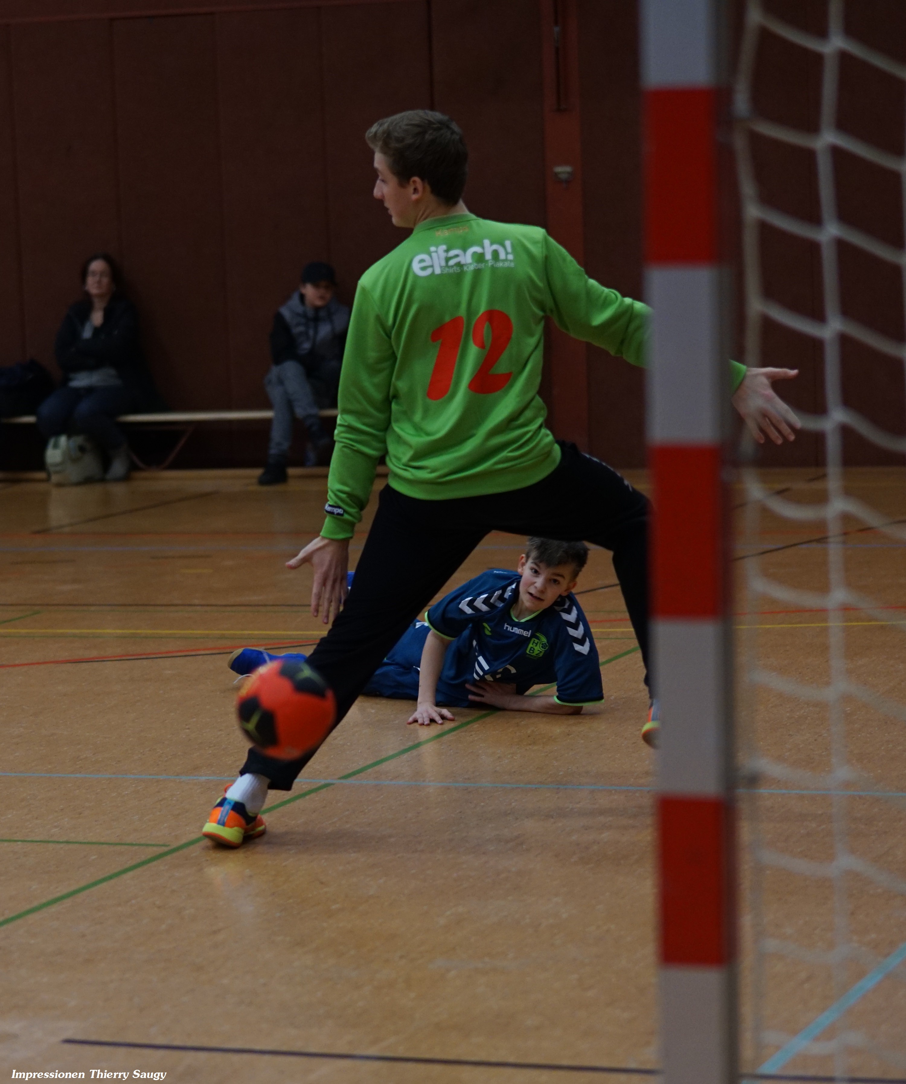 Handball Zurzibiet U15Junioren Impressionen vom Match gegen Wohlen