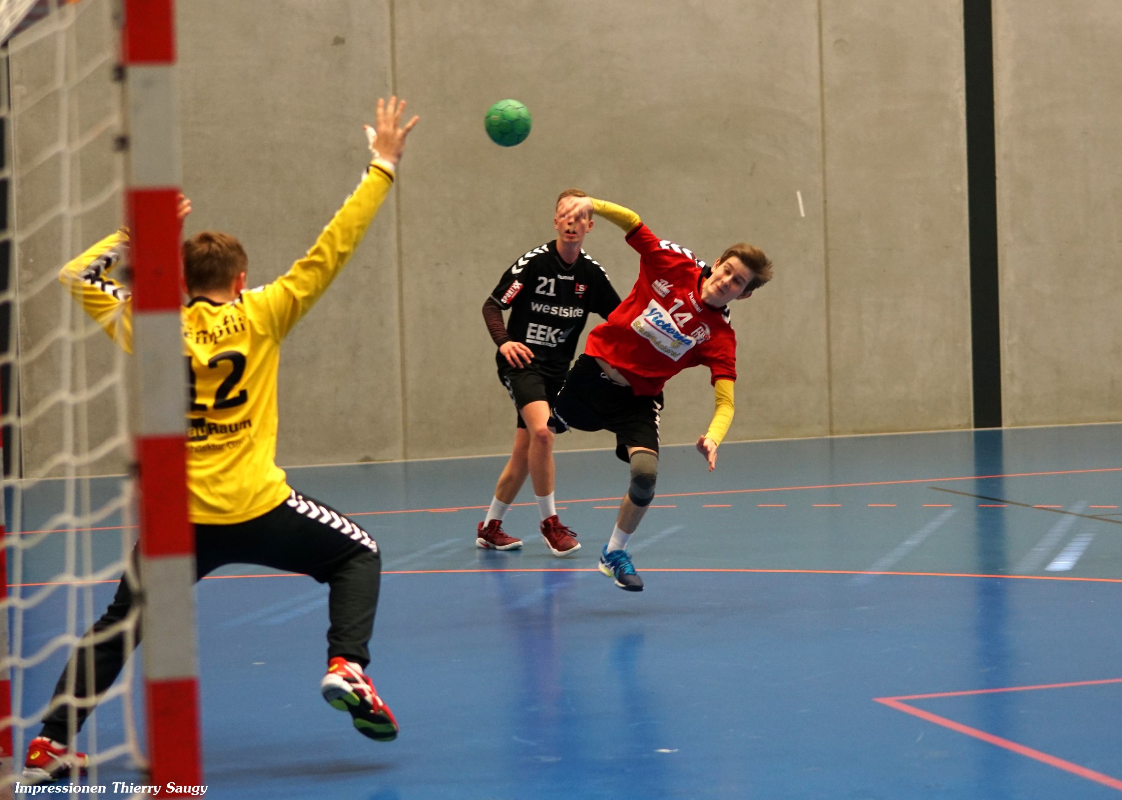 Handball Zurzibiet Sieg im Spitzenkampf U15InterJunioren steigen